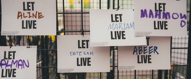 Amnesty International Taiwan joined Let Children Live global action on September 14 2025 in Taipei to support Palestinian children in Gaza.